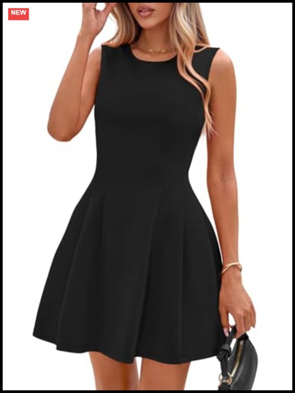 A-Line Cocktail Dress Sleeveless Ruffle Hem Lightweight